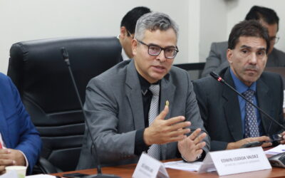 Geóg. Edwin Lozada Valdez designado representante ante el Consejo Técnico del SENACE en nombre del CDCP y del Cole gio de Geógrafos del Perú