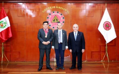 El Colegio de Geógrafos del Perú presente en el lanzamiento del Plan Perú 2050 del CIP