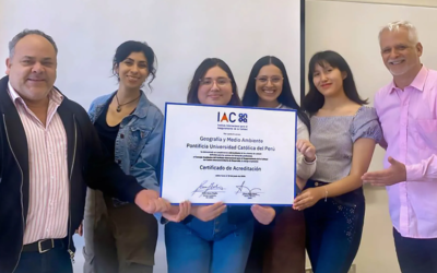 Colegio de Geógrafos del Perú celebra la acreditación internacional de la carrera de Geografía y Medio Ambiente de la PUCP