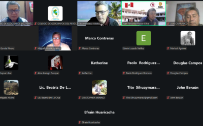 Colegio de Geógrafos del Perú fortalece su agenda técnica rumbo al CONAPROF 2026