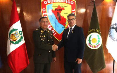 CGP y IGN suscriben Convenio Interinstitucional para fortalecer la información geoespacial en el Perú