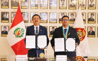 Colegio de Geógrafos del Perú y CAEN suscriben convenio de cooperación interinstitucional para fortalecer la formación, investigación y desarrollo territorial